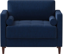 Load image into Gallery viewer, Lifestyle Lexington armchairs-Navy Blue - EK CHIC HOME