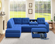 Load image into Gallery viewer, Reversible Sectional Sofa Set, Modern L-Shaped - EK CHIC HOME