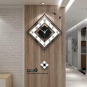 Modern Large Wall Clocks for Living Room - EK CHIC HOME