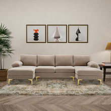 Load image into Gallery viewer, U Shaped Sectional Large Modular Sofa for Living Room - EK CHIC HOME