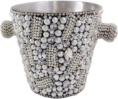 Beaded Set: Bottle Cooler & Bottle Coaster - EK CHIC HOME