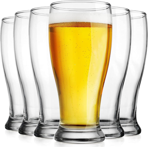 Premium 19.25 Oz Beer Glasses Set Of 6 Pint Glasses - EK CHIC HOME