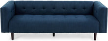 Load image into Gallery viewer, Mid-Century Modern Fabric Upholstered Tufted 3 Seater Sofa - EK CHIC HOME
