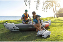 Load image into Gallery viewer, K2 2-Person Heavy-Duty Inflatable Kayak with 86-Inch Oars and Air Pump - EK CHIC HOME