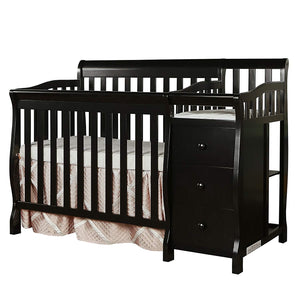 Jayden 4-in-1 Mini Convertible Crib And Changer - EK CHIC HOME