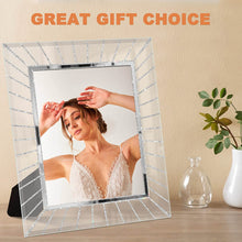 Load image into Gallery viewer, 8x10 Picture Frames Sparkly Glass Set of 2, Gifts  Crystal Bling - EK CHIC HOME