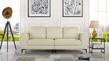 Load image into Gallery viewer, Mid Century Modern Upholstered Leather Sofa, 81.1&quot; W inches - EK CHIC HOME