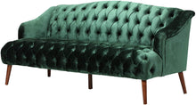 Load image into Gallery viewer, Modern Glam Tufted Velvet 3 Seater Sofa, - EK CHIC HOME