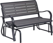 Load image into Gallery viewer, Glider Bench, Harbor Gray - EK CHIC HOME