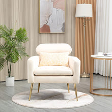 Load image into Gallery viewer, Modern Velvet Accent Chair with A Small Pillow - EK CHIC HOME