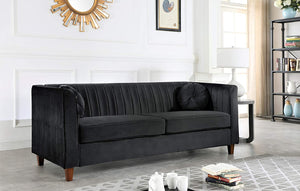 Upholstered Chesterfield Sofa - EK CHIC HOME