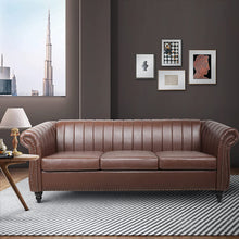 Load image into Gallery viewer, Chesterfield Sofa for Living Room, 3 Seater Sofa - EK CHIC HOME