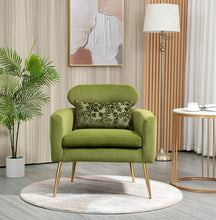 Load image into Gallery viewer, Modern Velvet Accent Chair with A Small Pillow - EK CHIC HOME