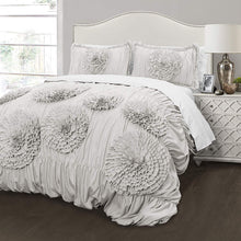 Load image into Gallery viewer, Serena 3 Piece Comforter Set Full/Queen Blush - EK CHIC HOME