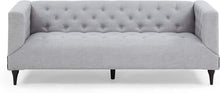 Load image into Gallery viewer, Contemporary Fabric Upholstered Tufted 3 Seater Sofa - EK CHIC HOME