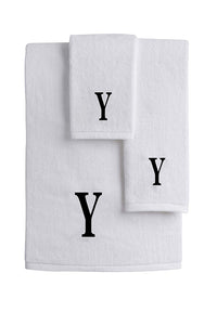 Personalized Monogrammed 3-Piece Towel Set | 100% Cotton | Bath Towel | Hand Towel | Face Towel | - EK CHIC HOME