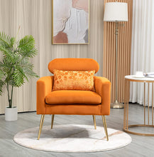 Load image into Gallery viewer, Modern Velvet Accent Chair with A Small Pillow - EK CHIC HOME