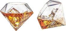 Load image into Gallery viewer, Set of 4 Diamond Whiskey &amp; Wine Glasses 10oz - EK CHIC HOME