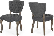 Load image into Gallery viewer, Tufted Dining Chair with Cabriolet Legs (Set of 2) - EK CHIC HOME