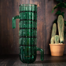 Load image into Gallery viewer, Cactus Stackable Glasses, Stacktus, Water, Wine or Juice Set of 6 - 10 oz - EK CHIC HOME