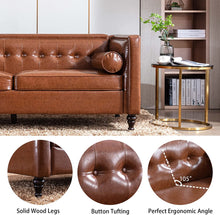Load image into Gallery viewer, 77&#39;&#39;  Mid Century Modern Sofa, 3 Seater - EK CHIC HOME