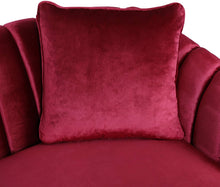 Load image into Gallery viewer, Contemporary Velvet 3 Seater Sofa, Wine - EK CHIC HOME