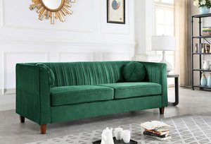 Upholstered Chesterfield Sofa - EK CHIC HOME