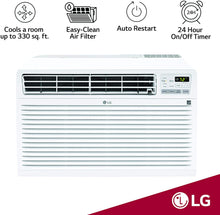 Load image into Gallery viewer, LG L 11,500 BTU 230V Through-The-Wall Remote Control Air Conditioner - EK CHIC HOME