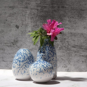 3 Piece Set, Ceramic Decorative Flower Vases - EK CHIC HOME