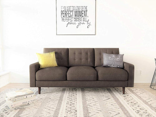 Modern Tufted Velvet Living Room Sofa Set, 2 Piece - EK CHIC HOME