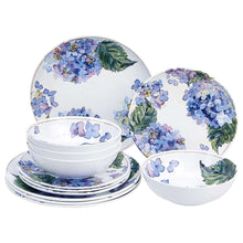 Load image into Gallery viewer, 12-Piece Melamine Dinnerware Set - Service for 4 - EK CHIC HOME