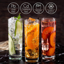 Load image into Gallery viewer, Highball Glasses with Heavy Base, Set of 6 - EK CHIC HOME