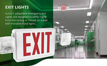 Load image into Gallery viewer, 2 Pack Double Sided LED Emergency EXIT Sign - EK CHIC HOME