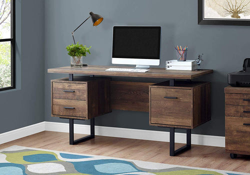 Computer Desk with Drawers - Contemporary Style - 60