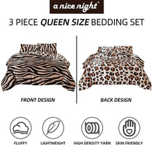 Load image into Gallery viewer, Leopard &amp; Zebra Printed Comforter All-Season - EK CHIC HOME