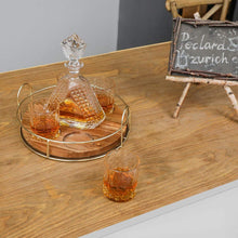 Load image into Gallery viewer, Whiskey Decanter Sets with Revolving Stand - EK CHIC HOME