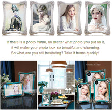 Load image into Gallery viewer, Vintage Picture Frame 8x10 Luxury Metal Photo Frames of HD Glass - EK CHIC HOME