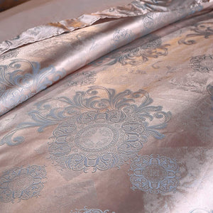Elegant European Paisley Jacquard Weave Duvet Cover 3 Piece - EK CHIC HOME