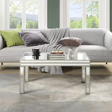 Load image into Gallery viewer, Mirrored Coffee Table, Golden Lines Coffee Table - EK CHIC HOME