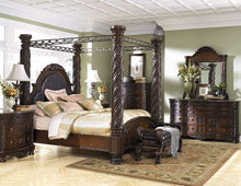 Load image into Gallery viewer, 6 Piece Canopy Bedroom Set in King or California King (King) - EK CHIC HOME