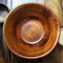 Load image into Gallery viewer, Cherry Finished Flared Serving Bowls  14&quot; - EK CHIC HOME