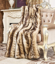 Load image into Gallery viewer, Faux Fur Throw, Fur Blankets Super Soft  60&quot;x70 - EK CHIC HOME