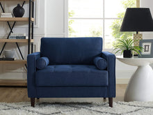 Load image into Gallery viewer, Lifestyle Lexington armchairs-Navy Blue - EK CHIC HOME