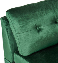 Load image into Gallery viewer, Glam Velvet Modular 6 Seater Sectional, Emerald - EK CHIC HOME