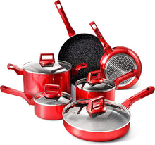 Load image into Gallery viewer, 6 Pcs Pots and Pans Sets, Nonstick Cookware - EK CHIC HOME