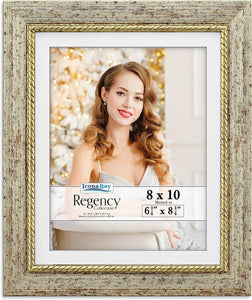 11x14 Gold Picture Frame, Baroque Style Photo Frame - EK CHIC HOME