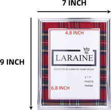 Load image into Gallery viewer, 3- Plaid Metal High Definition Display Pictures for Tabletop - EK CHIC HOME