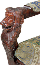 Load image into Gallery viewer, LUXURY Beardsley Heraldic Lion Armchair - EK CHIC HOME