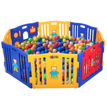 Load image into Gallery viewer, Baby Playpen 8 Panel Foldable  Kids Play Center Yard Indoor Outdoor - EK CHIC HOME