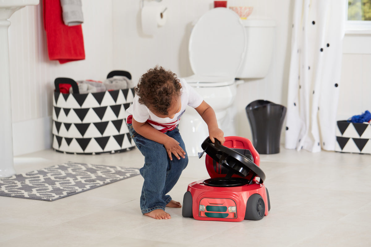 The First Years Training Wheels Racer Potty Training Toilet